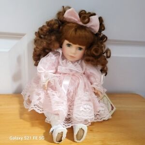 Collector's Choice Porcelain Doll 9" high